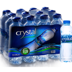 Crystal Water 330ml x Pack of 12