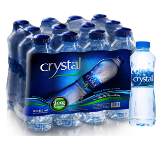 Crystal Water 330ml x Pack of 12