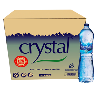 Crystal Water 1.5 Ltr x Pack of 12