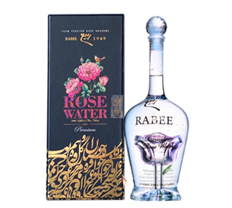Rabee Premium Rose Water Limited Edition 750 ml (with 24K gold flakes)